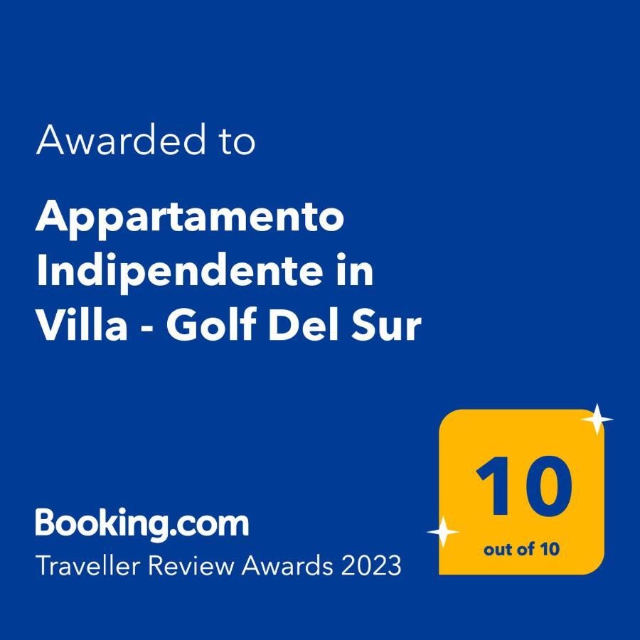 Appartamento Indipendente In Villa - Golf Del Sur San Miguel de Abona Exteriör bild